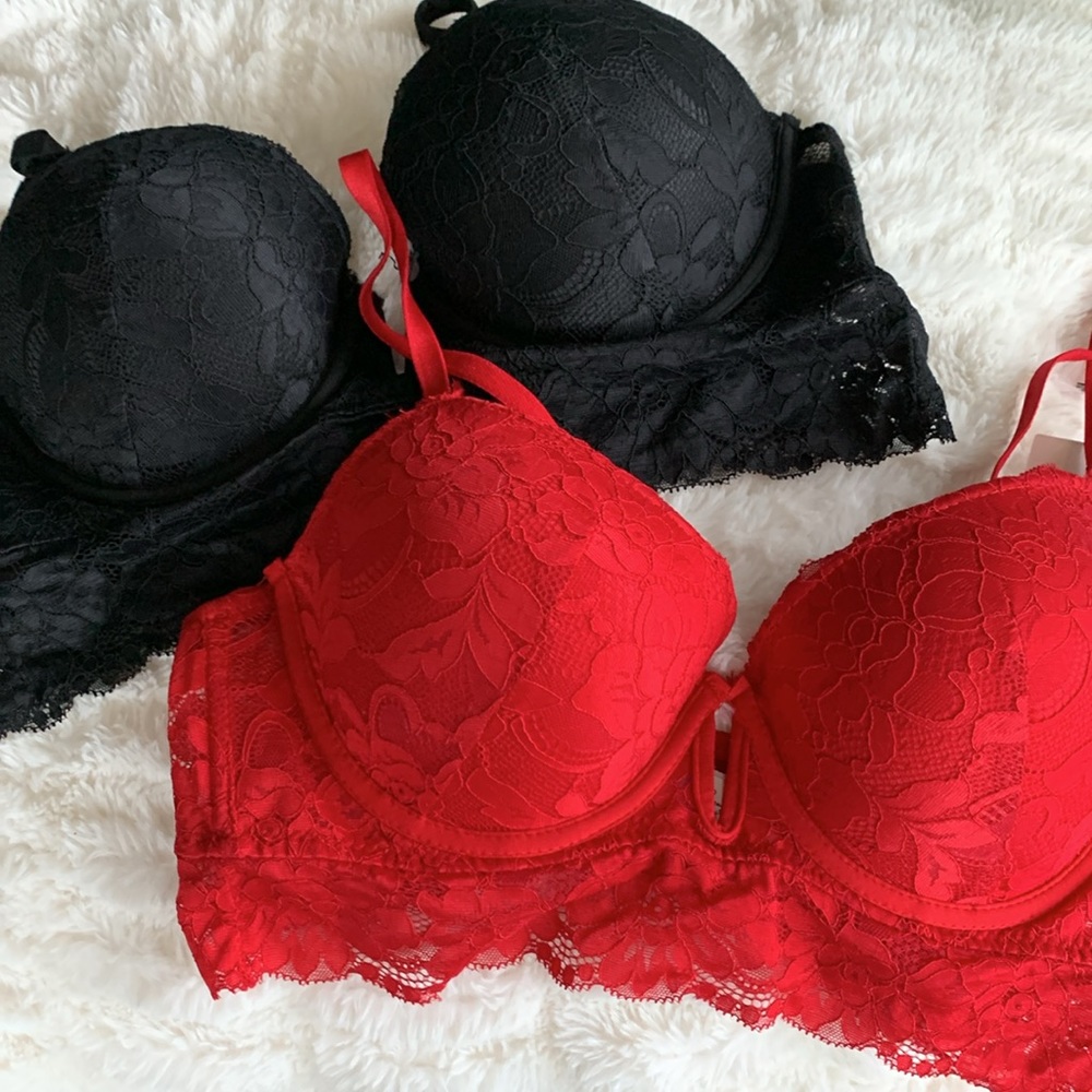 NEW - Marilyn Monroe light lift bra - lined lace